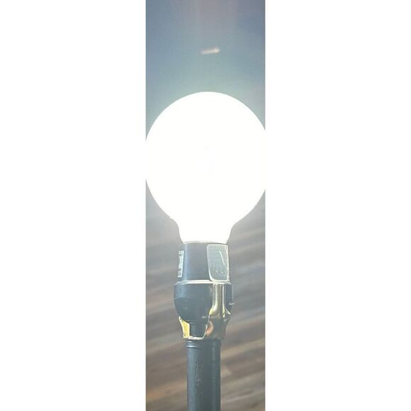 Vintage Wooden 15” desk lamp with marble accent tested/ working - Picture 8 of 8